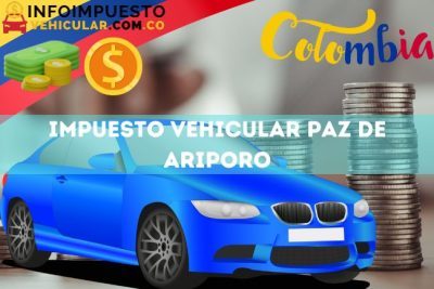 Impuesto Vehicular Paz de Ariporo